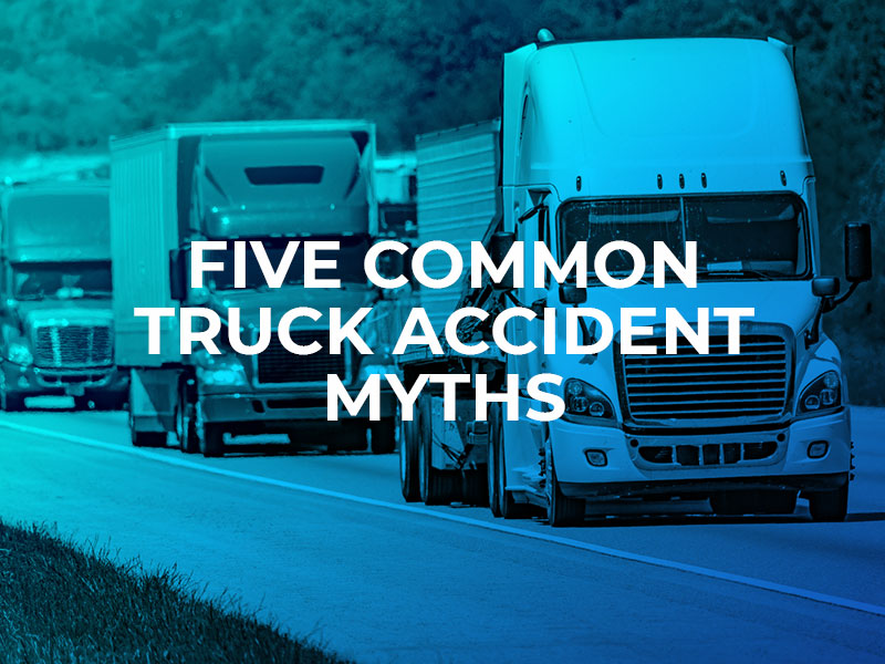 truck accident myths